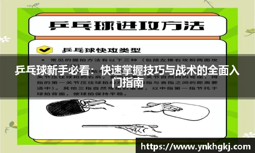 乒乓球新手必看：快速掌握技巧与战术的全面入门指南